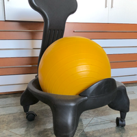 sedia yoga con palla