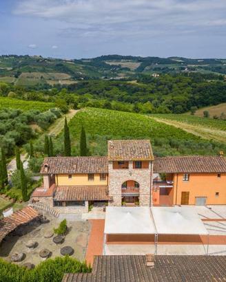 Agriturismo biologico di charme con un grande pote