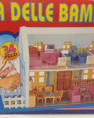 Casa delle Bambole con Mobili 