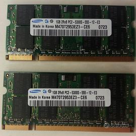 Ram Samsung 1 GB DDR2
