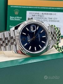 ROLEX DATEJUST 41MM REF.126334 FULL SET 2017