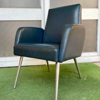 Collezionismo 2 poltroncine da ufficio anni 50