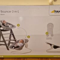 Sdraietta Hauck alfa bouncer 2 in 1 