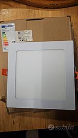 Pannello Led da incasso Quadrato 12w 4000k