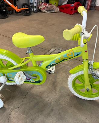 Bici da bambino / bambina con rotelle