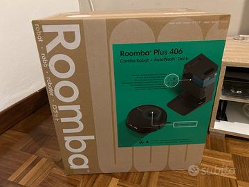 Robot lavasciuga Roomba Plus 406 (SIGILLATO)