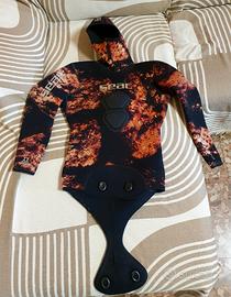 Giacca muta SEAC Yamamoto 7mm con cappuccio Tag L