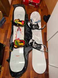 Snowboard Capita Doa e Burton piu accessori