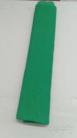 tessuto verde in cotone 