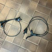 Freni idraulici Shimano BR-M445 pastiglie nuove