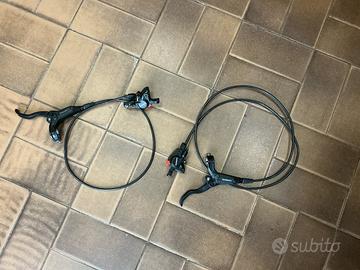 Freni idraulici Shimano BR-M445 pastiglie nuove