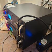 2x batterie LiFePO4 fotovoltaico 51.2V 16S 12.3kWh