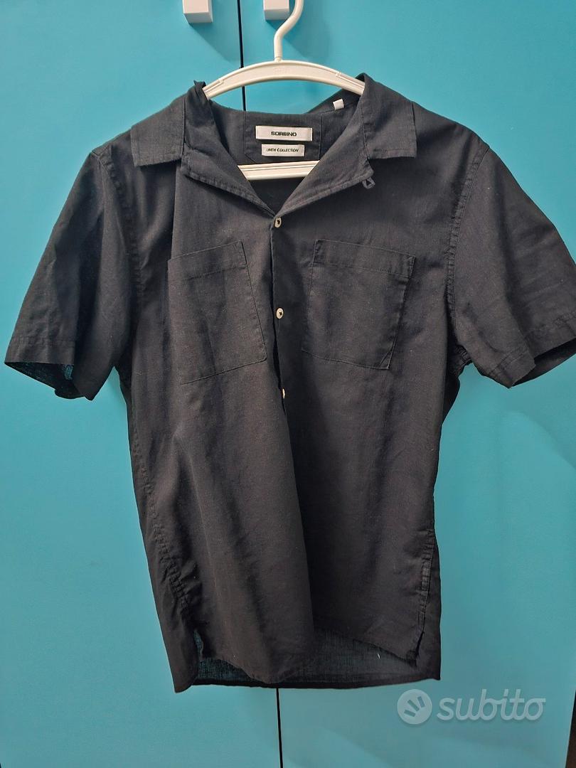 Sorbino Short-Sleeved Shirt Black Abbigliamento e Accessori In