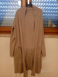 Cardigan donna con tasche laterali