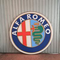 insegna alfa romeo 180 cm