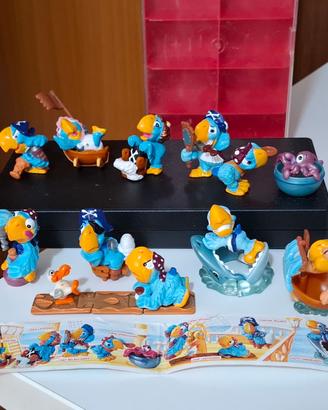Kinder Sorpresa Los Pappagalos (2000) Set Completo
