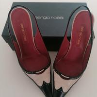 scarpe con piccolo tacco Sergio Rossi 