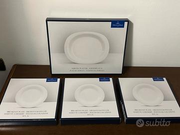 VILLEROY & BOCH:VASSOIO PORTATA+6  PIATTI DESSERT