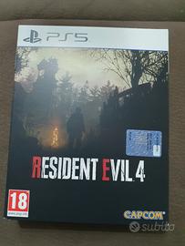 resident evil 4 ps5 steelbook 