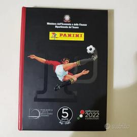 Trittico Italia Panini calcio 5 euro argento 2022