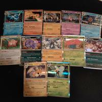 lottino 12 carte Pokemon rare set 151 italiane