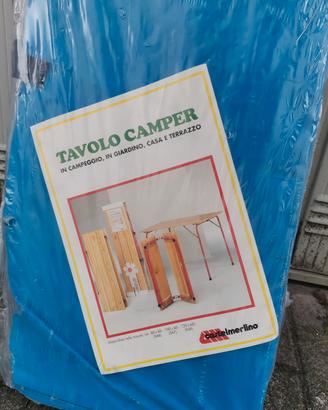 tavolo da campeggio 