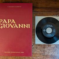 BIOGRAFIA - PAPA GIOVANNI con 33 giri