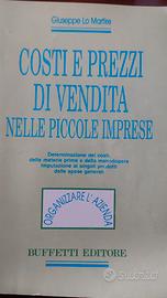 Libro Costi e prezzi di venditaa