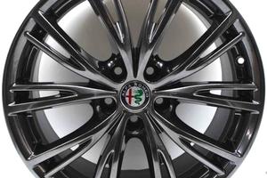 4 cerchi lega alfa romeo stelvio r18 lt5127