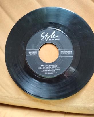 Eri un abitudine-la marcia dell'amore 45 giri