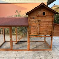 Pollaio di legno per 2-8 galline