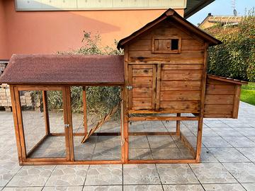 Pollaio di legno per 2-8 galline