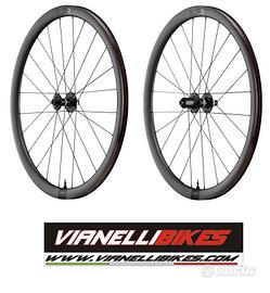 Ruote giant slr 2 disc 36 carbon tubeless