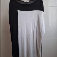 Maglia lunga Guess by Marciano bianca e nera TU