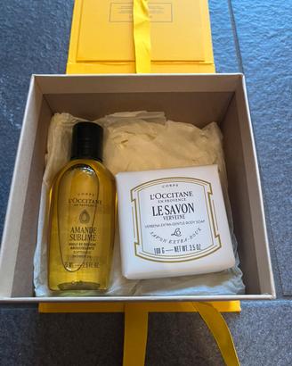 Cofanetto L’Occitane olio doccia e sapone