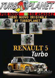 Turbo Turbina nuova Renault R 5 GT Turbo