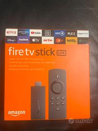 Fire tv stick Lite/Amazon nuovo, ancora sigillato