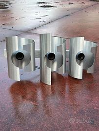 LAMPADA SPACE AGE IN ALLUMINIO