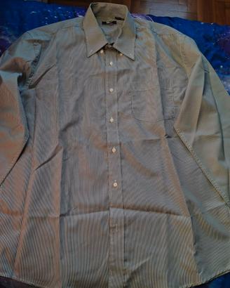 Camicia SKY grigio righe bianche mis. 43/44 Nuova