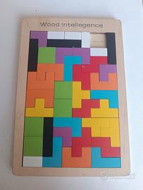 Tetris di legno