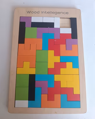 Tetris di legno