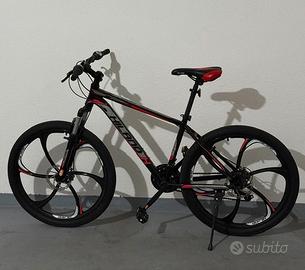 Bici in alluminio pari al nuovo