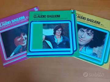 Claudio Baglioni 3 LP 33 giri RCA 1976/7/8