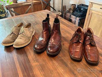 Lotto 3 paia scarpe uomo n. 43 - Eleganti/Casual