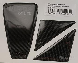 Adesivi per riparo zona chiavi - YAMAHA TRACER 9