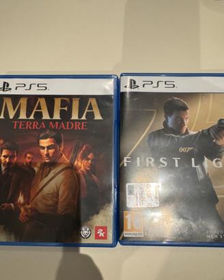 mafia terra madre e first light  ps5