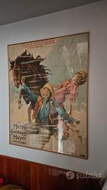 manifesto cinematografico d'epoca 