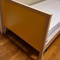 Letto singolo con materasso