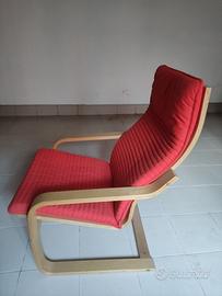 Poltrona Poang Ikea, come da foto