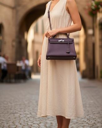 borsa vera pelle modello hermes 